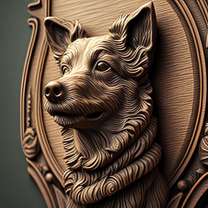3D model Sky Terrier dog (STL)